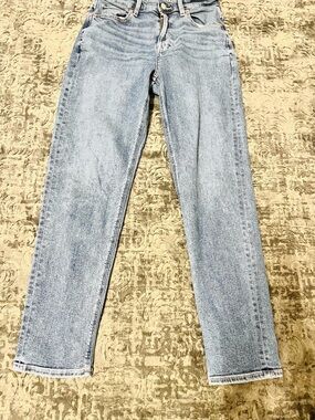 American Eagle Outfitters Light Blue Straight Leg Jeans